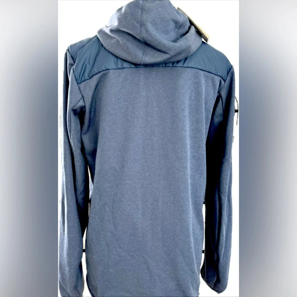 adidas Terrex Multi Hybrid Blue Steel Jacket Size Medium